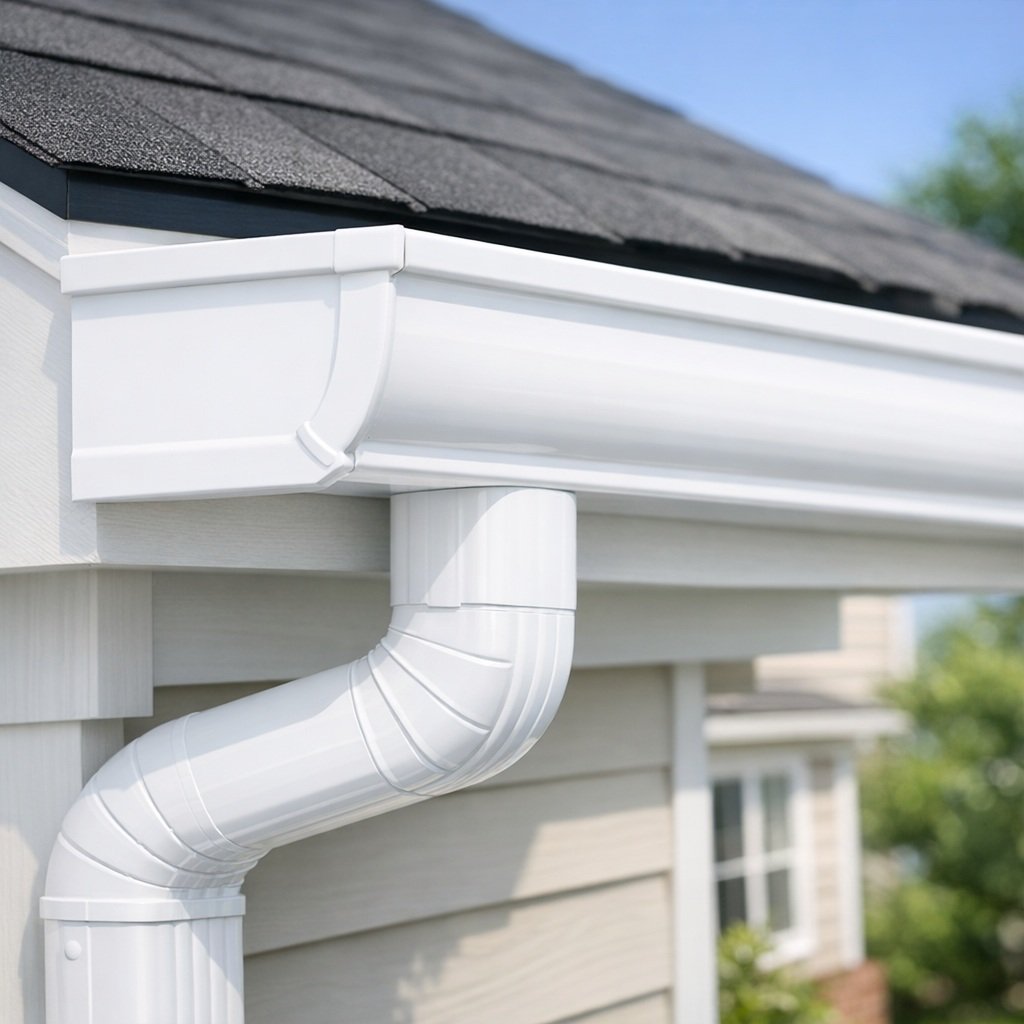 Dirty gutters needing professional gutter cleaning service